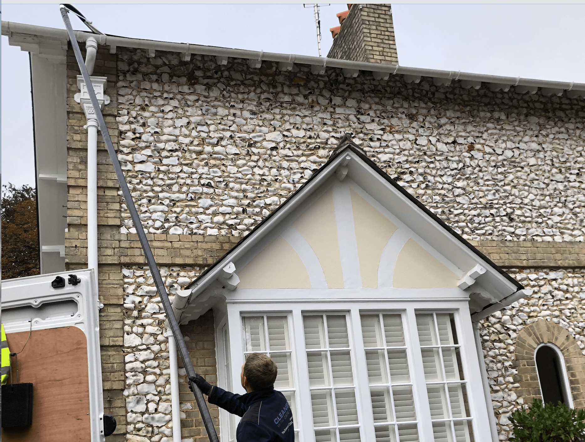 Professional gutter cleaning tools and equipment used by The Roof Moss Cleaners in Ampthill